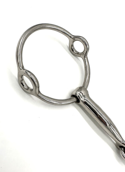 Half Twist Half Straight Bar Gag Bit