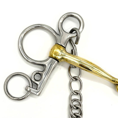 Anatomic Brass Baby Pelham Bit