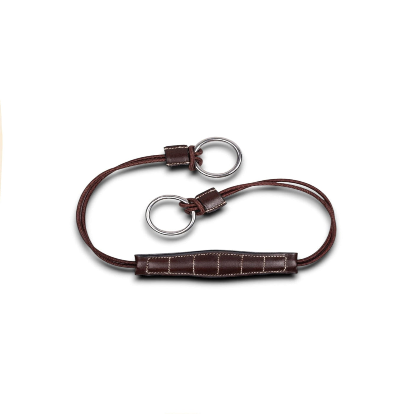 Curb Gag Rope with Leather Pad