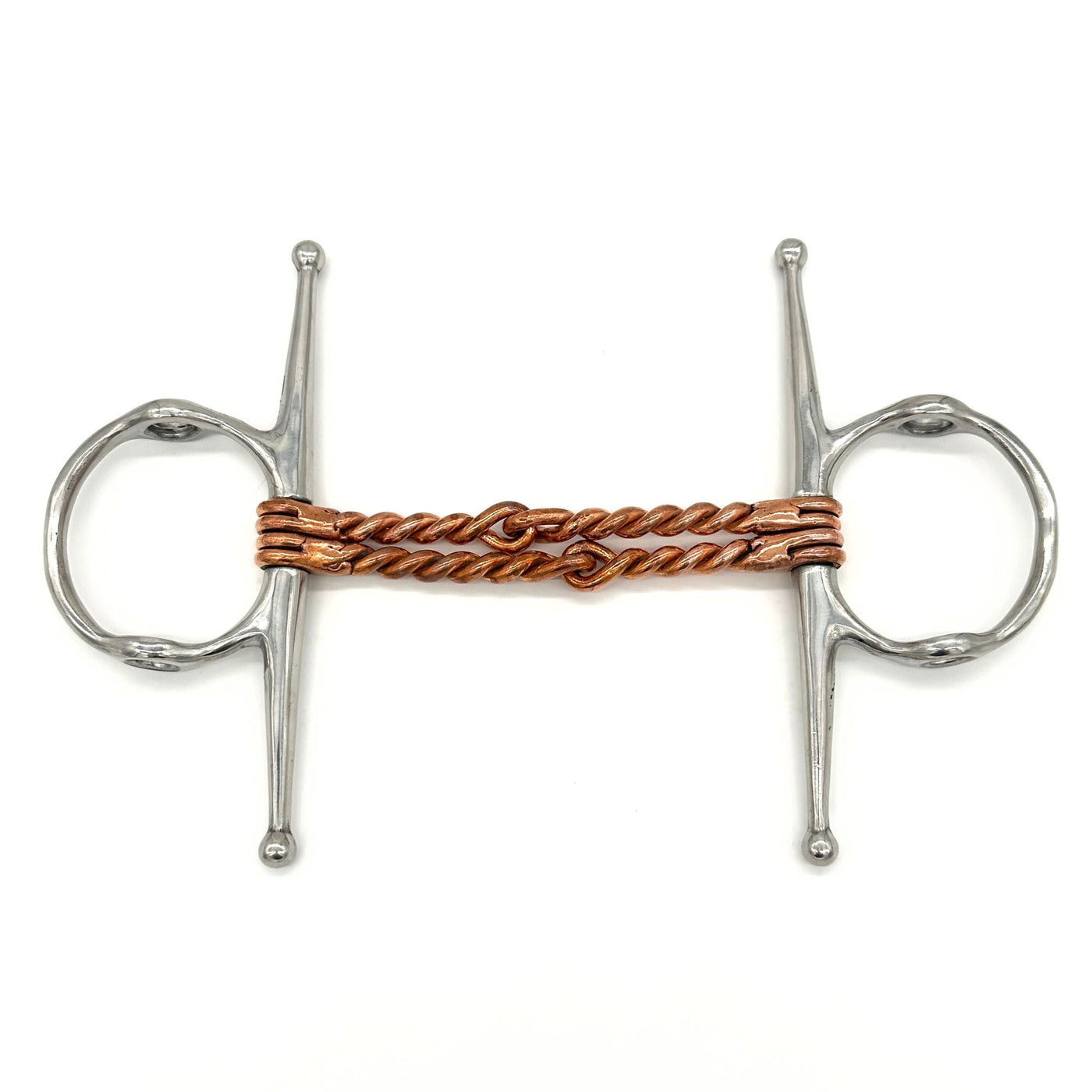 Double Twisted Copper Wire Nelson Gag Bit