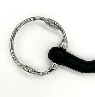 Hard Rubber Medium Port Gag Bit