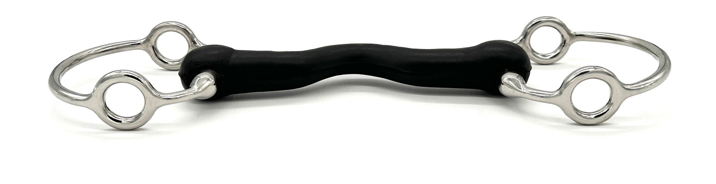 Hard Rubber Medium Port Gag Bit