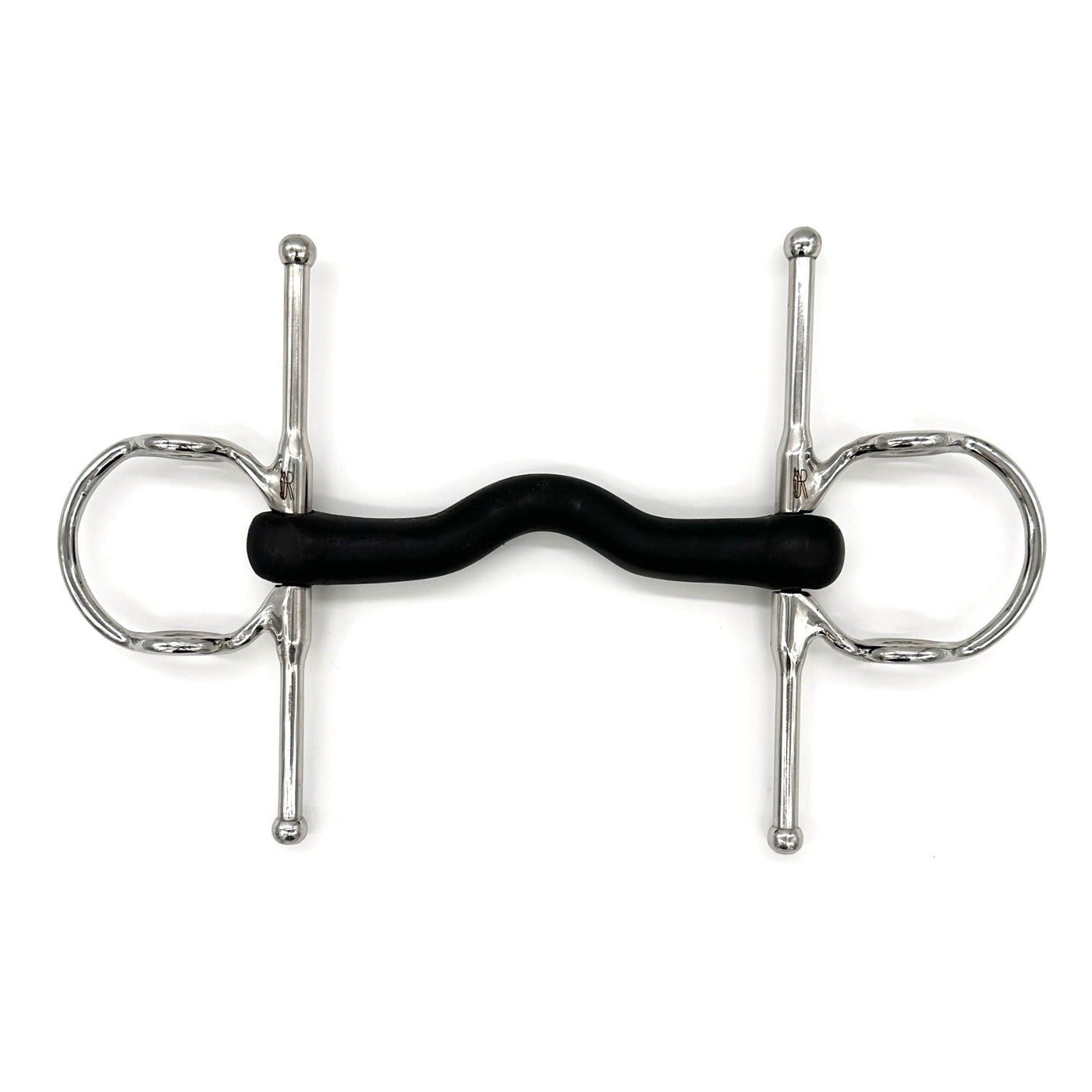 Hard Rubber Medium Port Nelson Gag Bit