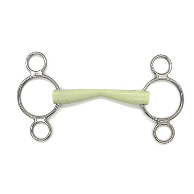 Hexagon Apple Mouth Flexi Mullen Two Ring Bit