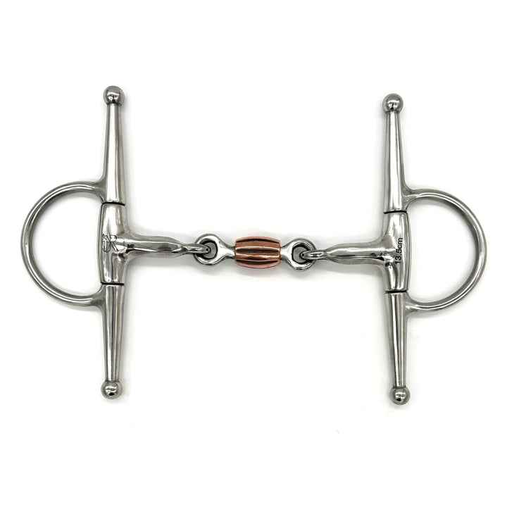 Hexagon Copper Cricket Roller Full Cheek Bit – AJR Sport