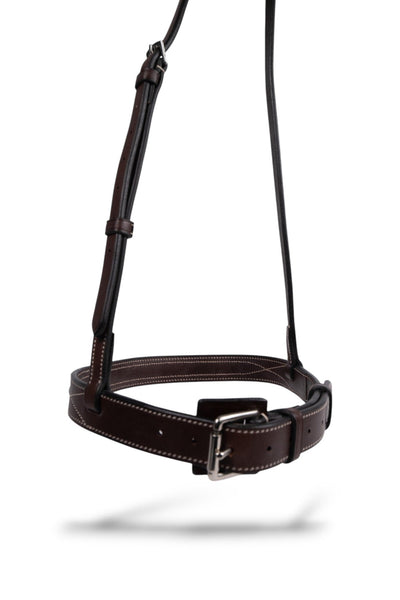 Noseband with Metal Plate Insert Hunter Collection