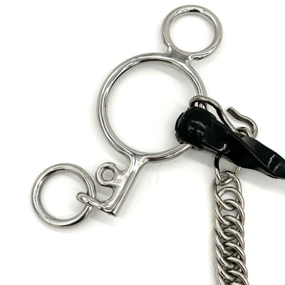 Rubber Twist Loose Ring Pelham Bit