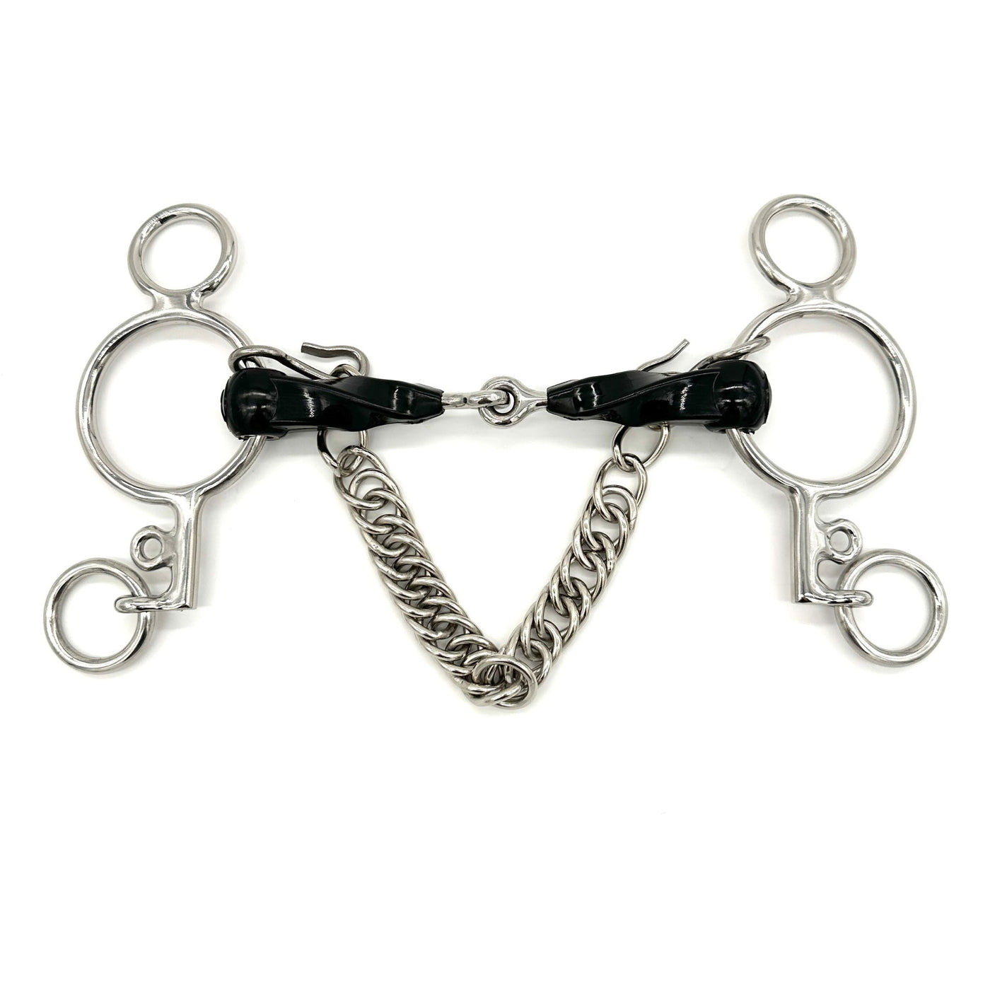 Rubber Twist Loose Ring Pelham Bit