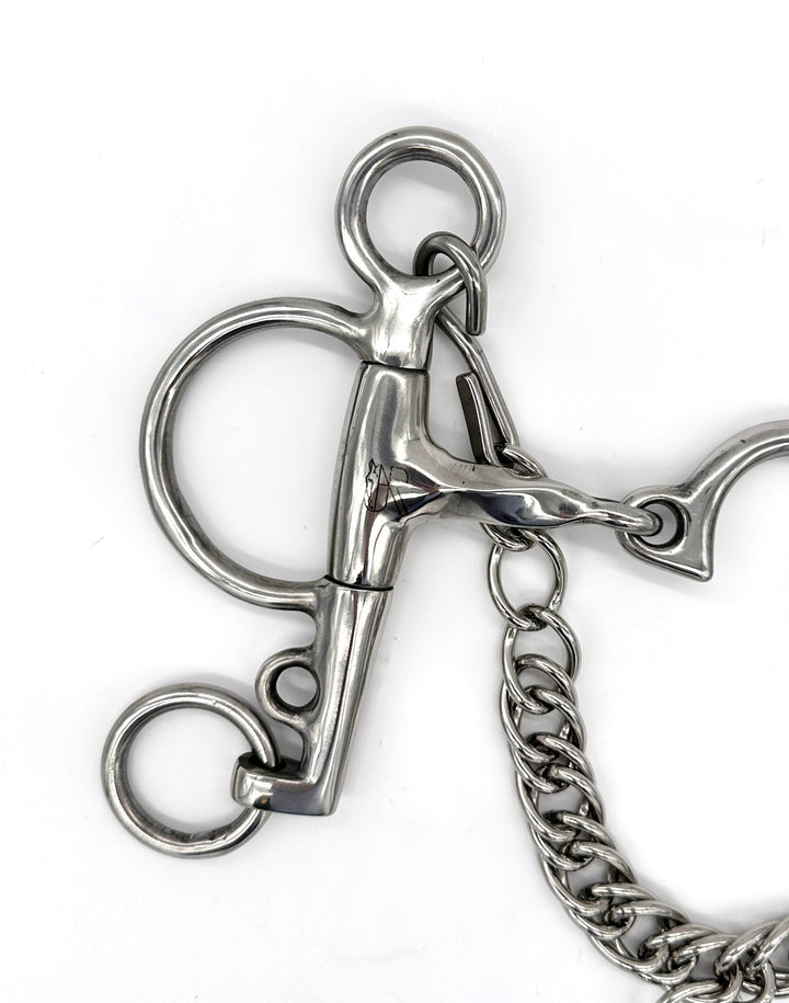 Solid Beat DAGGER MOUTH RING TYPE1.2 セット Solid Rubber Mouth Loose Ring Snaffle Bit - | WeatherBeeta