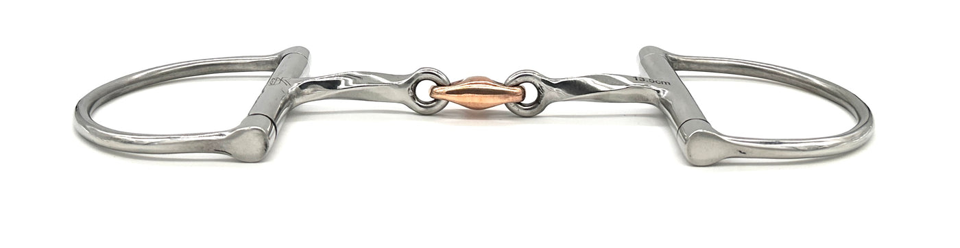 Twisted D with Copper French Link Bit