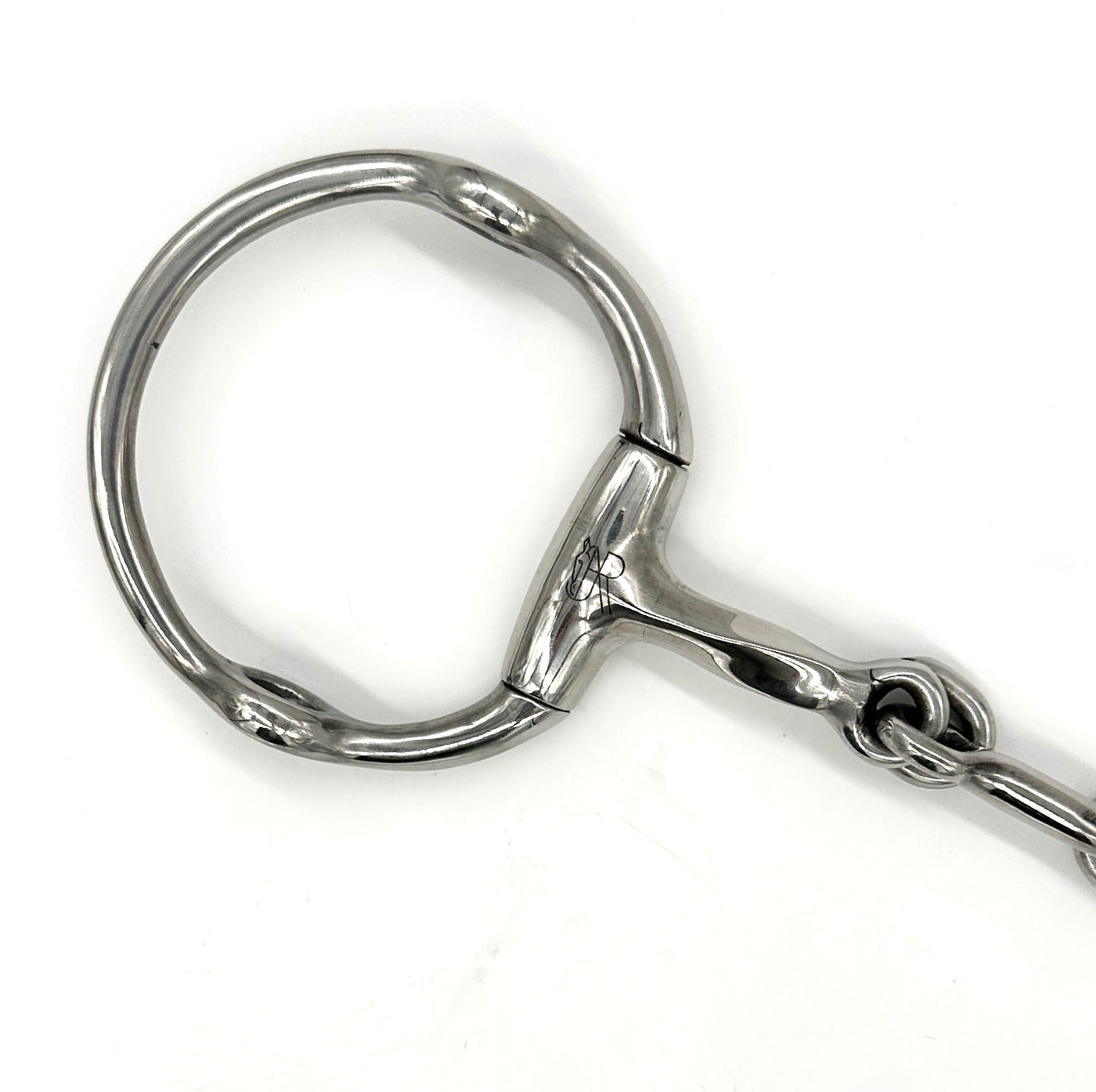 Twisted Locking Dog Bone Gag Bit