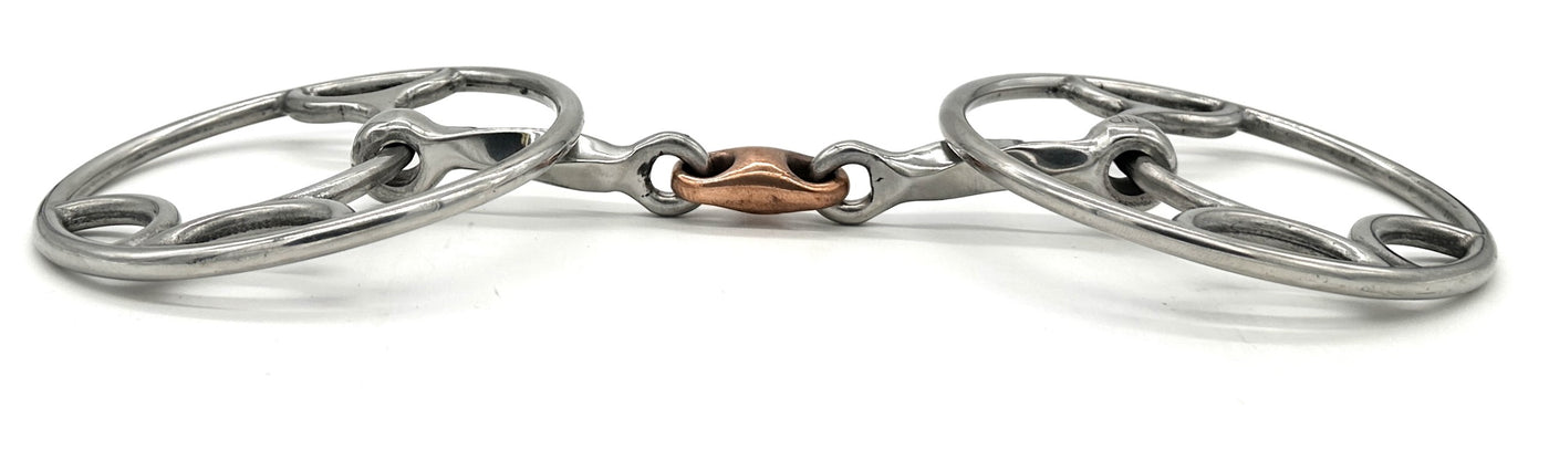 Twisted Swivel with Copper French Link Bit