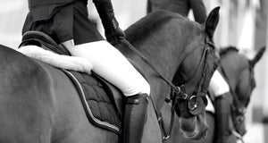 Horseback Riders at English horse show