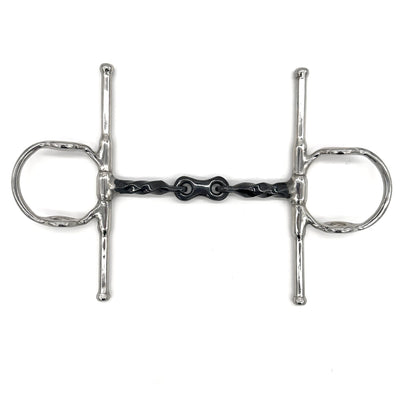 Twisted Sweet Iron Double Jointed Nelson Gag Bit